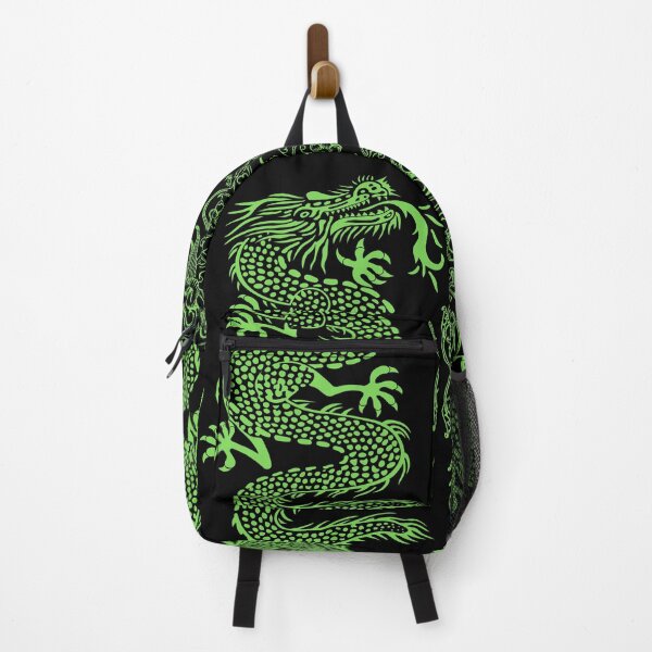 Item preview, Green Dragon on Black - Cool Dragons designed and sold by Oh-Marsha.