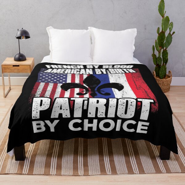 Item preview, French By Blood American By Birth Patriot By Choice  designed and sold by manidala.