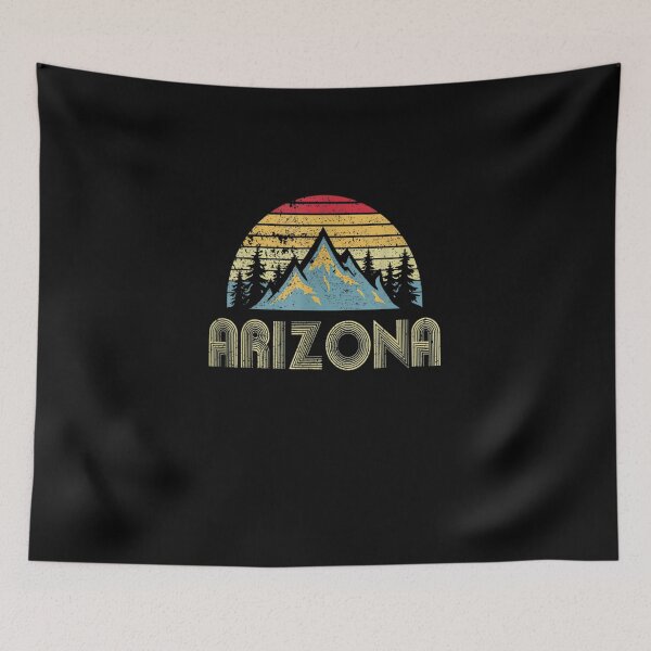Item preview, Arizona Retro Vintage Mountains Nature Hiking  designed and sold by manidala.