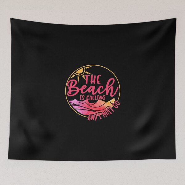 Item preview, The Beach Is Calling And I Must Go designed and sold by kandelal.