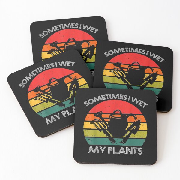 Item preview, Sometimes I Wet My Plants Funny Gardening Design  designed and sold by manidala.