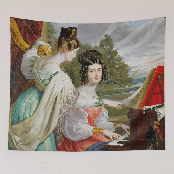 Item preview, The Honorable Charlotte Stuart and the Honorable Louisa Stuart designed and sold by brushandframes.
