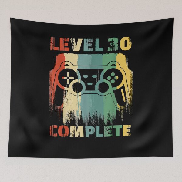 Item preview, 30th Birthday Men Gamer Level 30 Complete Retro 30 Years  designed and sold by manidala.