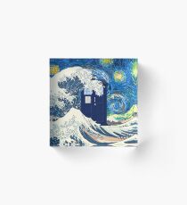 starry night Acrylic Block