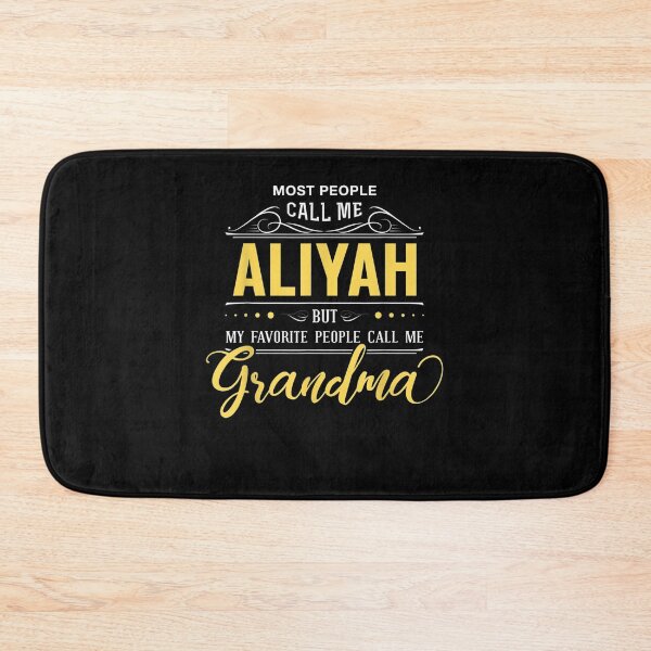 Item preview, Aliyah Name My Favorite People Call Me Grandma  designed and sold by manidala.