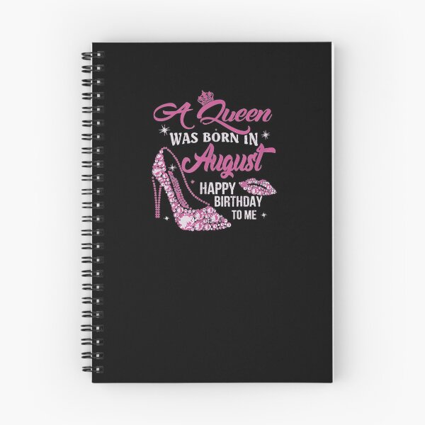 Item preview, A Queen Was Born In August Happy Birthday To Me  designed and sold by manidala.