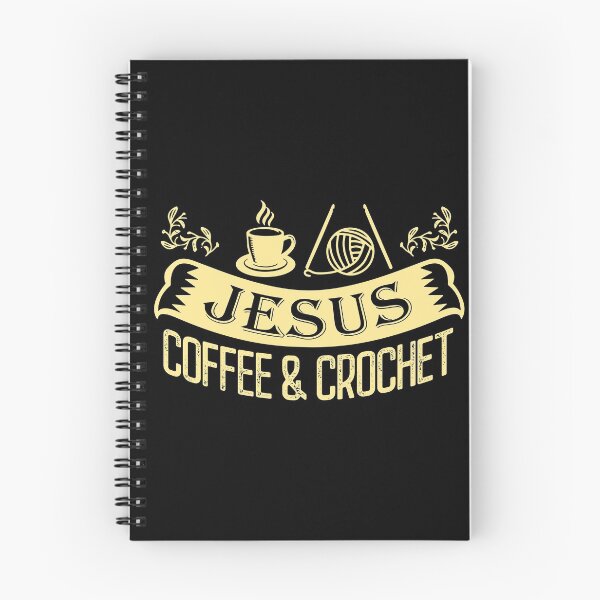 Item preview, I Love Jesus Coffee Crochet Mom Knitting Knit Yarn designed and sold by Charles Brian.