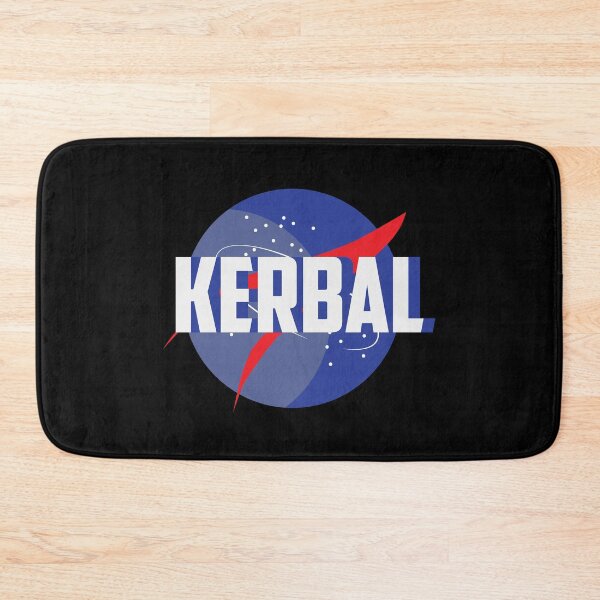 Item preview, Kerbal Space Program Logo - Minimalist gaming design - Video Game Art designed and sold by PopCultArcade.