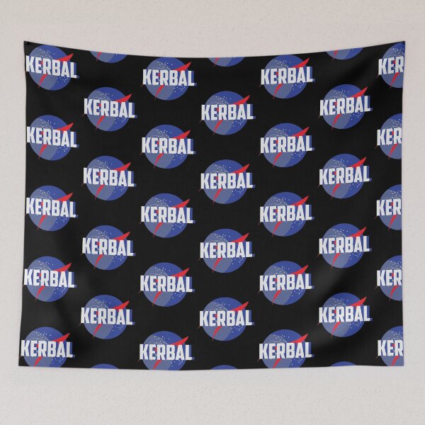 Item preview, Kerbal Space Program Logo - Minimalist gaming design - Video Game Art designed and sold by PopCultArcade.
