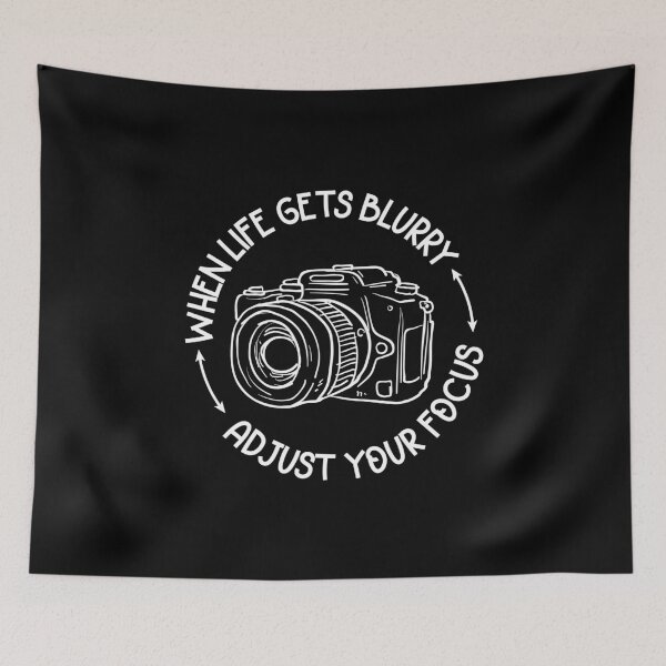 Item preview, When Life Gets Blurry, Adjust Your Focus designed and sold by ShaykhUmer.