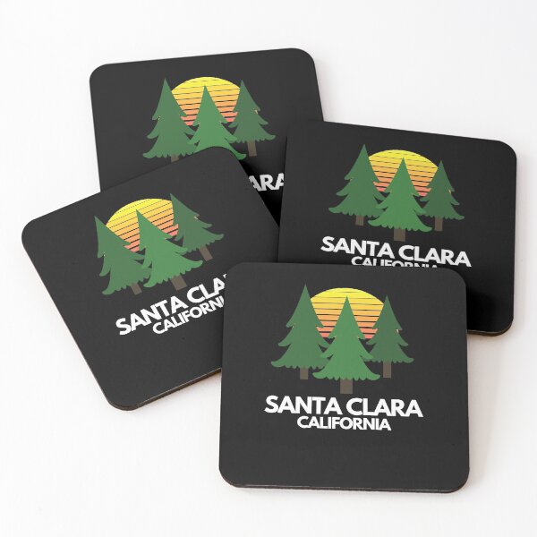 Item preview, Santa Clara CA Vintage Throwback Retro 70s Design designed and sold by anassrida.