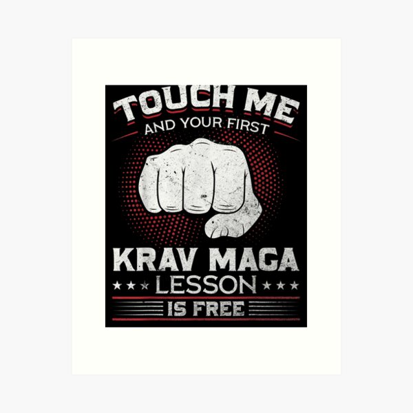 Artikel-Vorschau von Krav Maga Kampfsport Kampfsport, designt und verkauft von manidala.