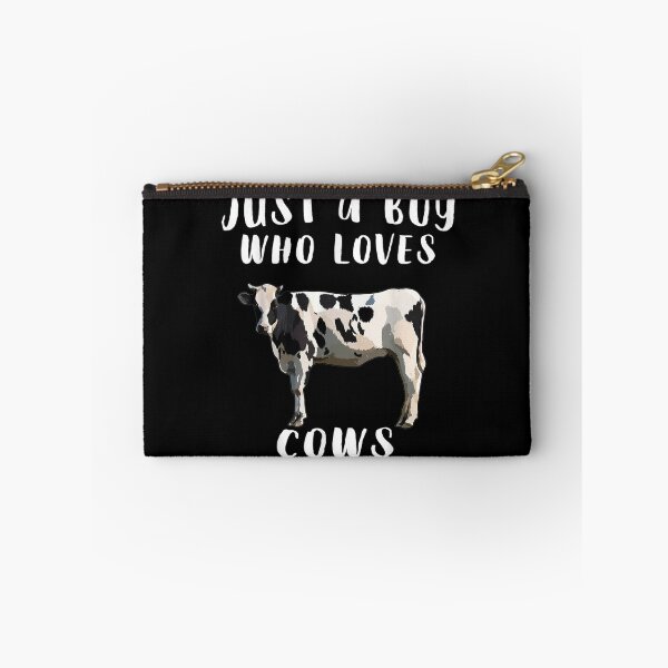 Item preview, Im Just A Boy Who Loves Black White Cow Farm Animal Lover  designed and sold by manidala.