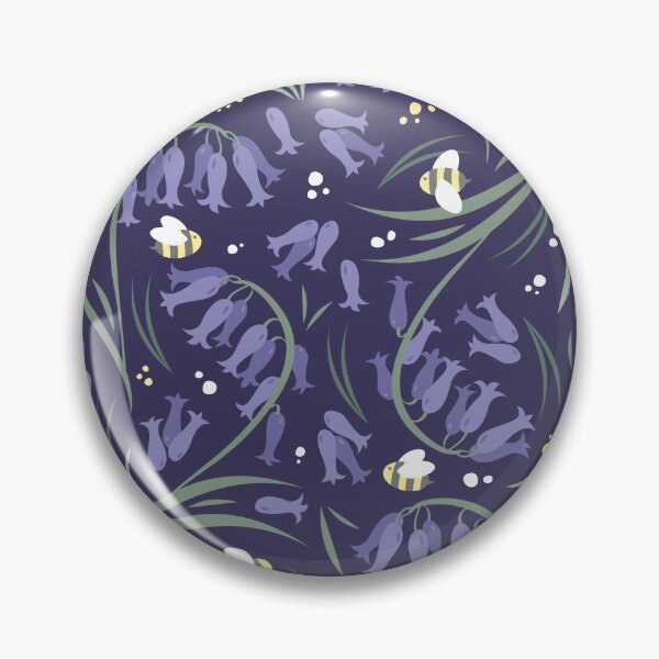 Item preview, Bluebells and bumblebees - Violet designed and sold by elle berry.