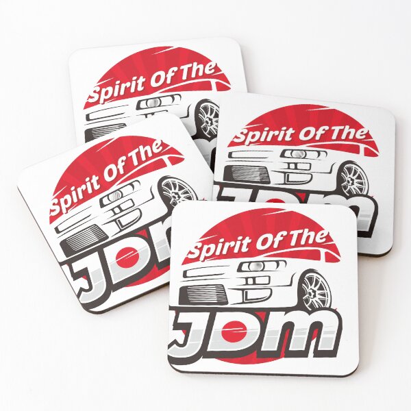 Item preview, Spirit of the JDM_red circle designed and sold by TJHTTAUTOARTS.
