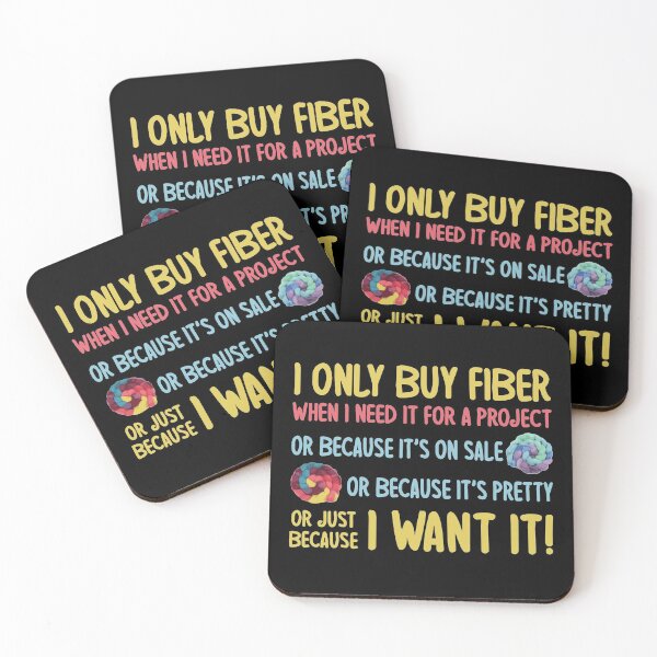 Item preview, I only buy fiber when I need it. Funny Hand Spinning Wheel saying designed and sold by DSeller.