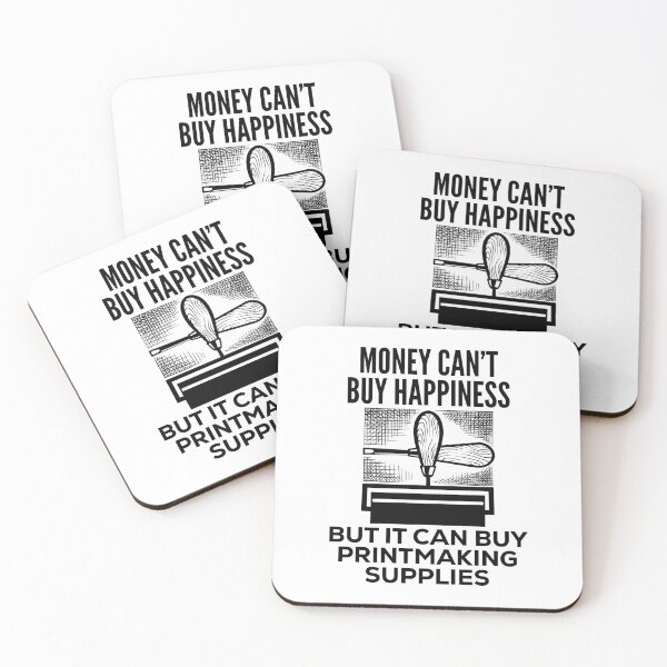 Item preview, Printmaking Quote - Money designed and sold by HalpinDesign.