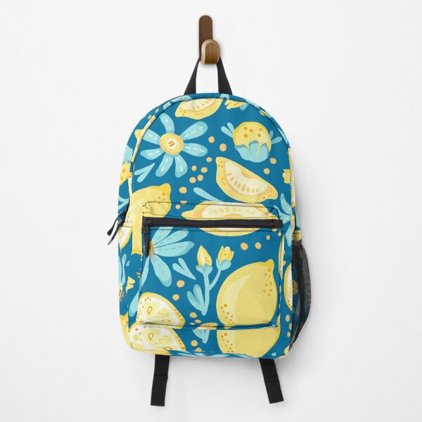 Item preview, Lemon Pattern Blue designed and sold by Maria Heyens.