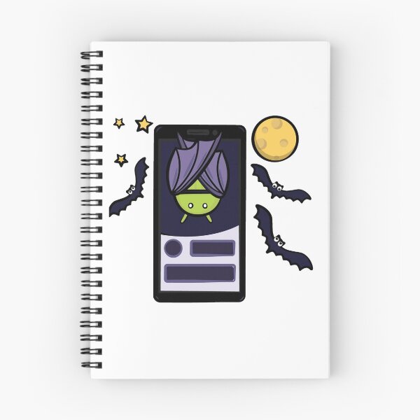 Item preview, Purple Android Bat and Moon designed and sold by tshirtsandme.