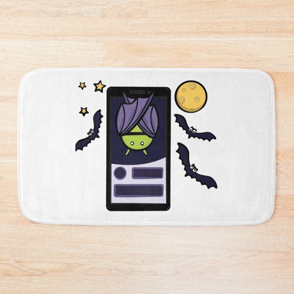 Item preview, Purple Android Bat and Moon designed and sold by tshirtsandme.