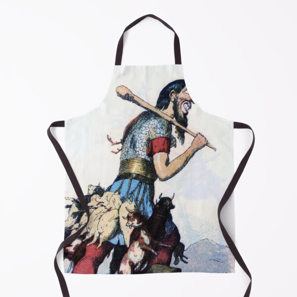 Item preview, Jack the Giant killer vintage artwork illustration designed and sold by Vintage Designs +.