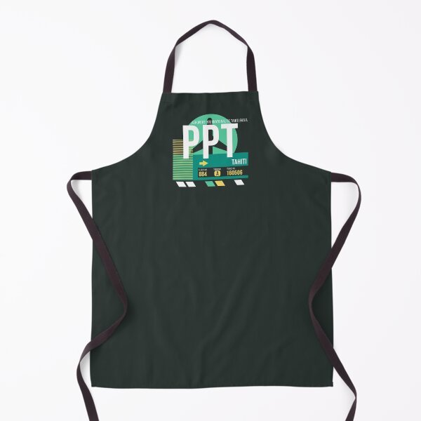 Item preview, Tahiti (PPT) Airport Code Baggage Tag designed and sold by SLAG-Creative.