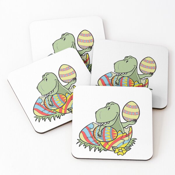 Item preview, Happy Easter Dinosaur  designed and sold by iHeartDinosaurs.