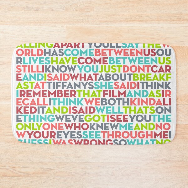 Item preview, Breakfast at Tiffany's - Deep Blue Something (lyrics) v.4 designed and sold by x1brett.