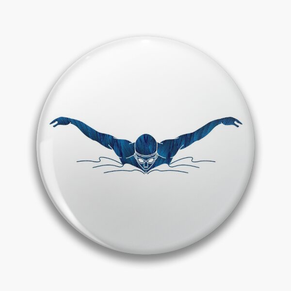 Item preview, Swimming Butterfly Stroke Abstract designed and sold by SportsT-Shirts.