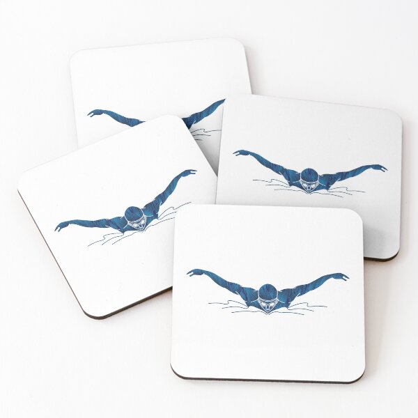 Item preview, Swimming Butterfly Stroke Abstract designed and sold by SportsT-Shirts.