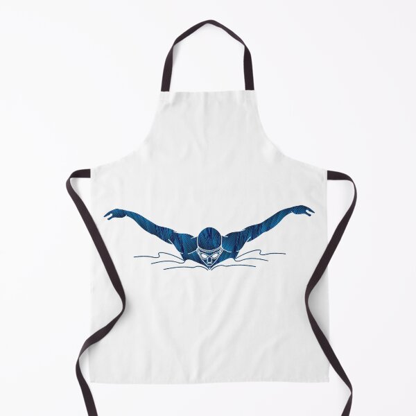 Item preview, Swimming Butterfly Stroke Abstract designed and sold by SportsT-Shirts.