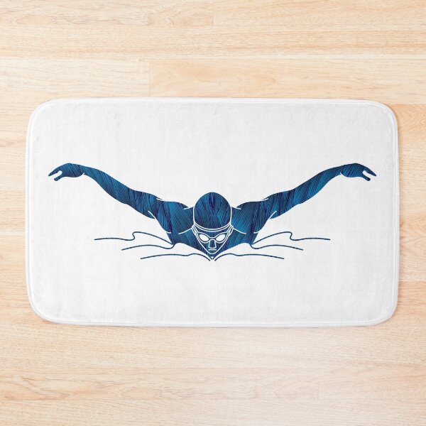 Item preview, Swimming Butterfly Stroke Abstract designed and sold by SportsT-Shirts.