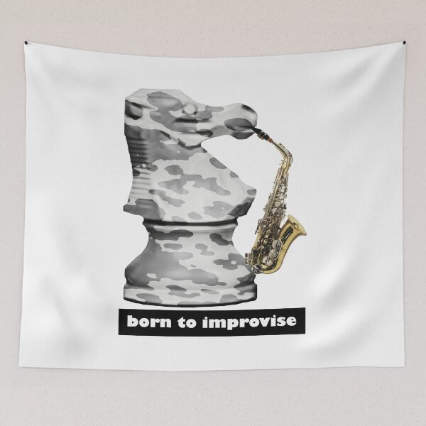 Item preview, Born to improvise jazz solo designed and sold by Xdelacra.
