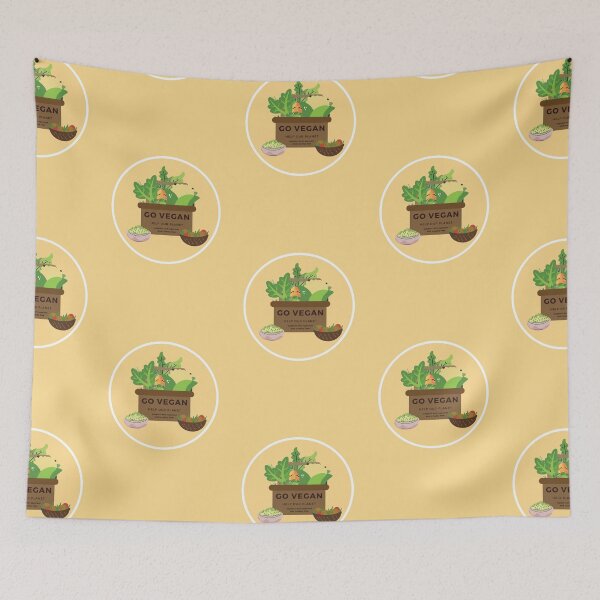 Item preview, Go vegan! designed and sold by sadnekochan.
