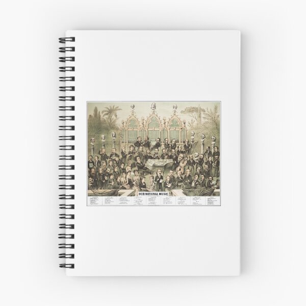 Item preview, Our National Music - 53 Musical Personalities With Portraits - Circa 1888 designed and sold by warishellstore.