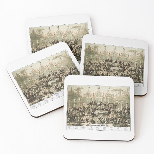 Item preview, Our National Music - 53 Musical Personalities With Portraits - Circa 1888 designed and sold by warishellstore.