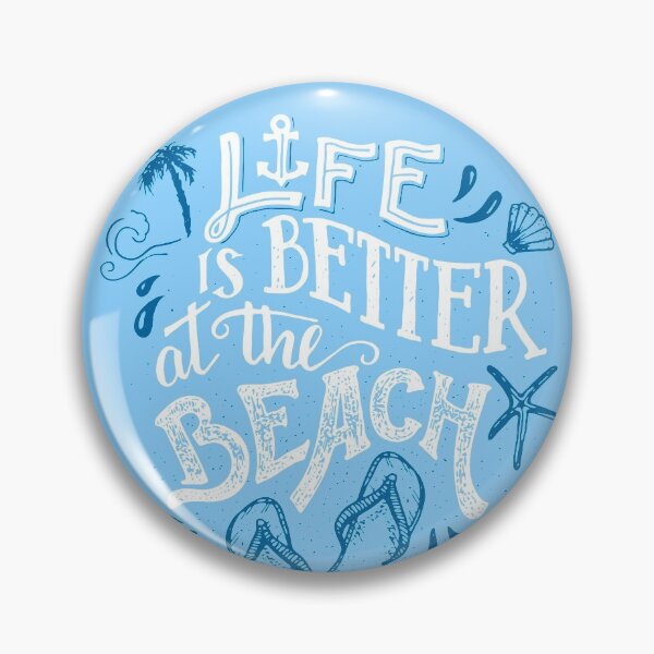 Item preview, La vida es mejor en la playa en color blanco. designed and sold by PaulLesser.
