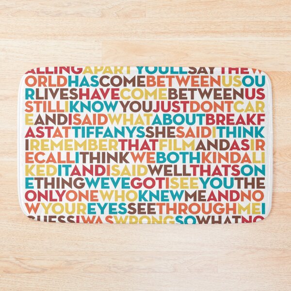 Item preview, Breakfast at Tiffany's - Deep Blue Something (lyrics) v.5 designed and sold by x1brett.