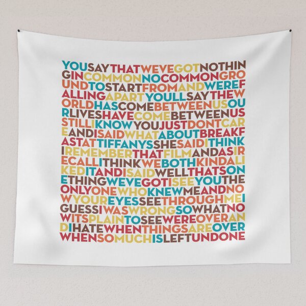 Item preview, Breakfast at Tiffany's - Deep Blue Something (lyrics) v.5 designed and sold by x1brett.