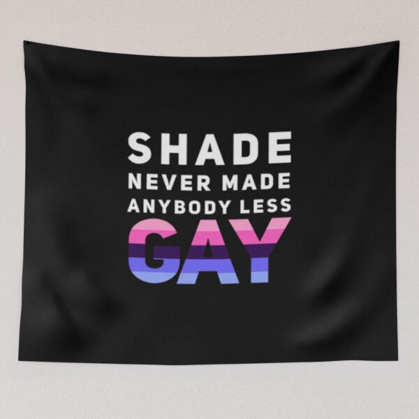Item preview, Shade Never Made Anybody Less Omni (Black) designed and sold by UnicornPeeps.