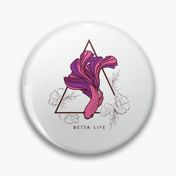Item preview, Fighting fish Betta Life designed and sold by ElBeDesigns.