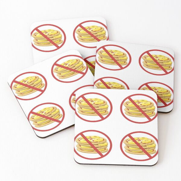 Item preview, No Pineapple On Pizza Pack Of Four  designed and sold by mewsis.