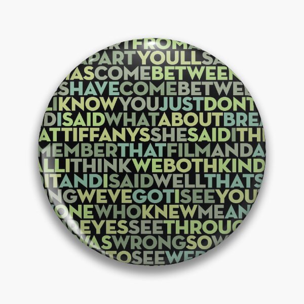 Item preview, Breakfast at Tiffany's - Deep Blue Something (lyrics) v.7 designed and sold by x1brett.
