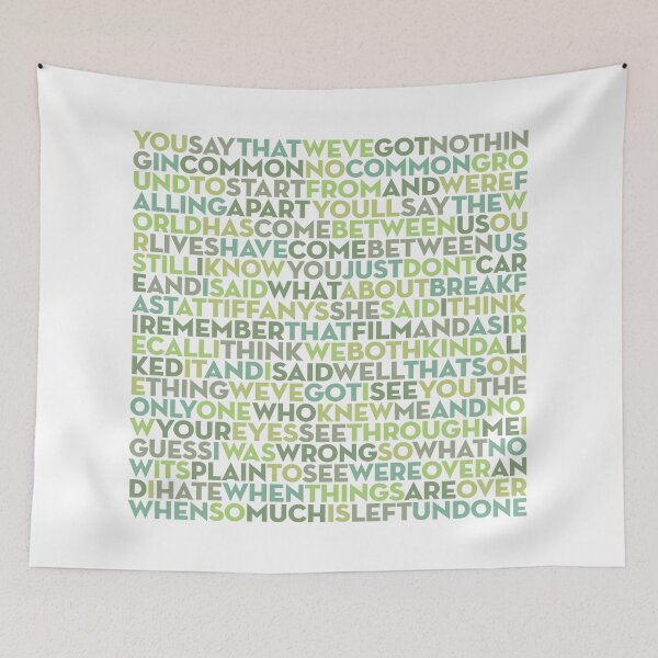Item preview, Breakfast at Tiffany's - Deep Blue Something (lyrics) v.7 designed and sold by x1brett.