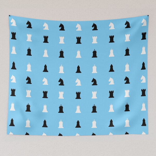 Item preview, Blue Chess Pattern designed and sold by Timegraf.
