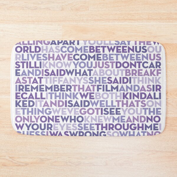 Item preview, Breakfast at Tiffany's - Deep Blue Something (lyrics) v.8 designed and sold by x1brett.