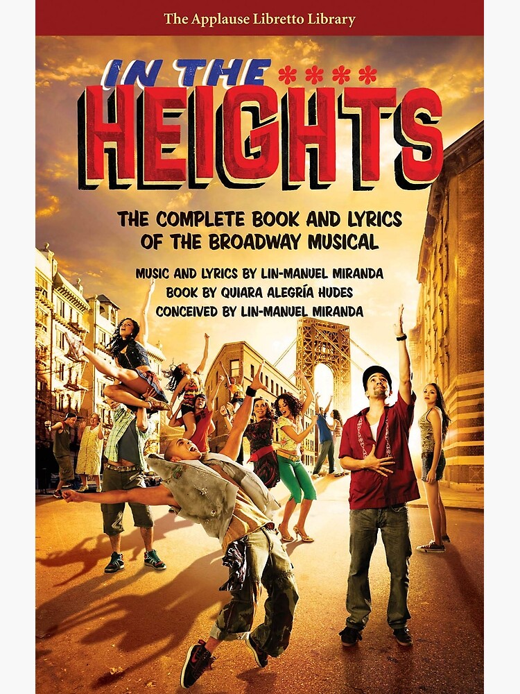 96 000 In The Heights Movie Lyrics "In The Heights" Poster for Sale by Tophsell | Redbubble