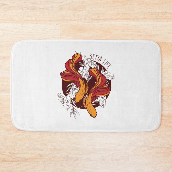 Item preview, Siamese fighting fish Betta Life designed and sold by ElBeDesigns.
