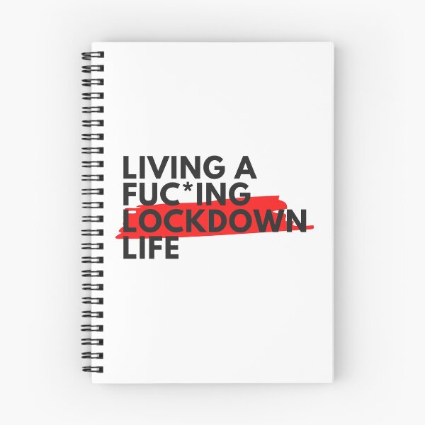 Item preview, Living A Fuc*ing Lockdown Life designed and sold by badassgentleman.