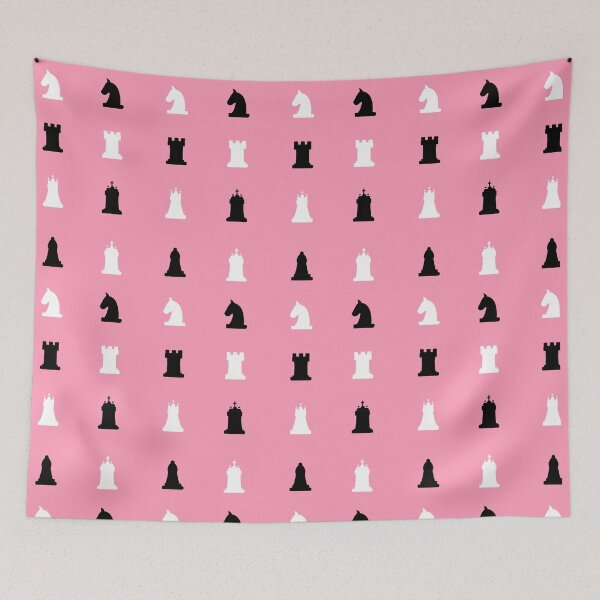 Item preview, Pink Chess Pattern designed and sold by Timegraf.